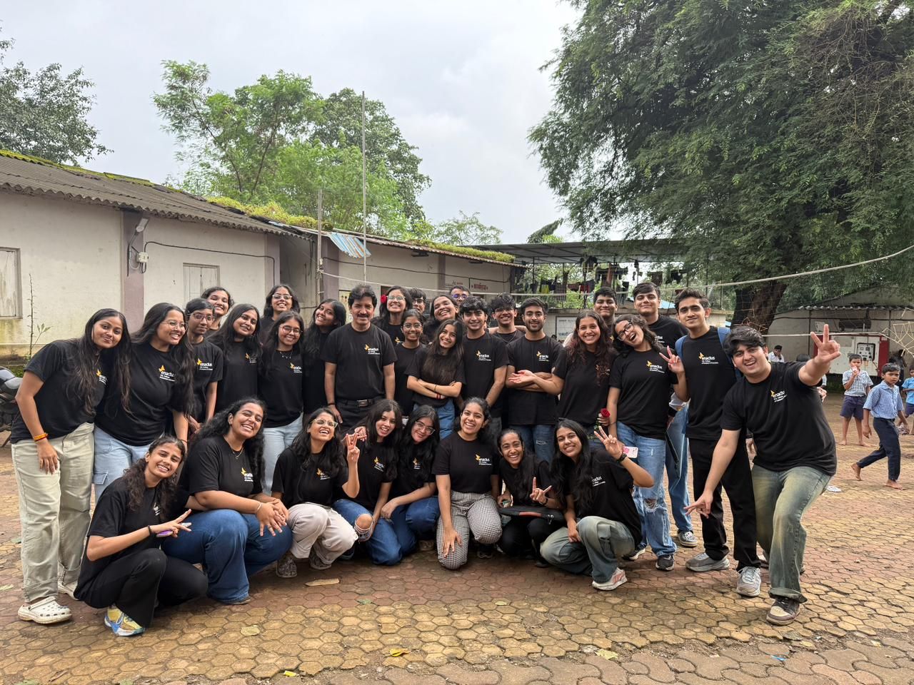 The Enactus H.R. College team